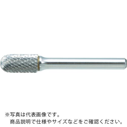 TRUSCO 超硬バー 先丸円筒型 Φ11X刃長25X軸6 ダブルカット ( TB2C110 ) トラスコ中山(株)