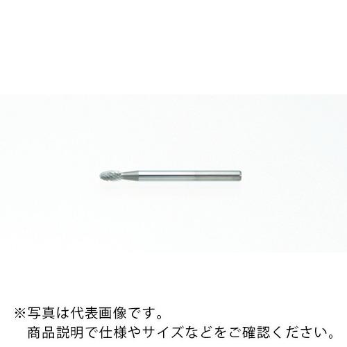 TRUSCO ( トラスコ中山 ) 超硬バー タマゴ型 刃長7X軸3 ダブルカット ( TB6B050 )