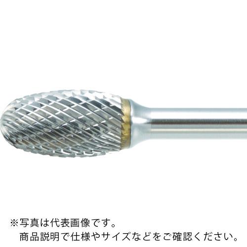 TRUSCO ( トラスコ中山 ) 超硬バー タマゴ型 Φ9.5X刃長16X軸6 ロング シングル ( TB6C095SL150 )