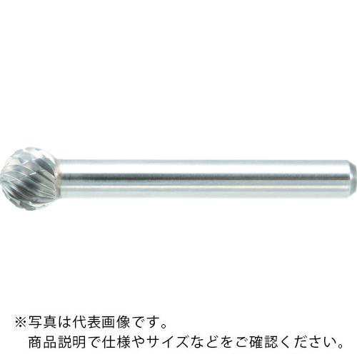 TRUSCO 超硬バー 球型 Φ11X刃長9.5X軸6 シングルカット ( TB8C110S ) トラスコ中山(株)