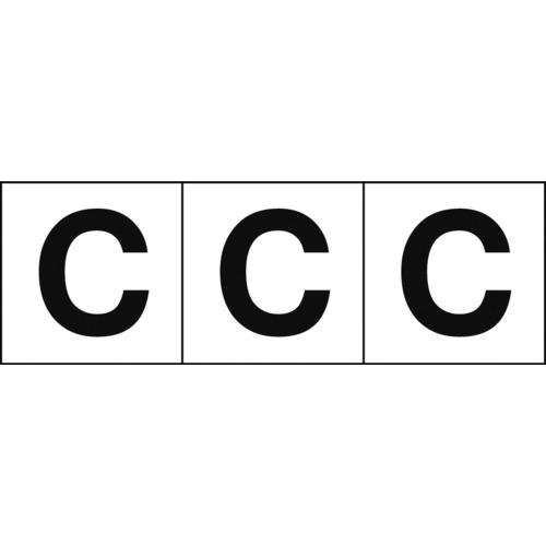 TRUSCO ե٥åȥƥå 3030 C /ʸ 3 ( TSN-30-C ) ȥ饹滳()