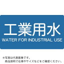 TRUSCO 配管用ステッカー 工業用水 横 極小 5枚入 ( TPS-IWY-SS ) トラスコ中山(株)