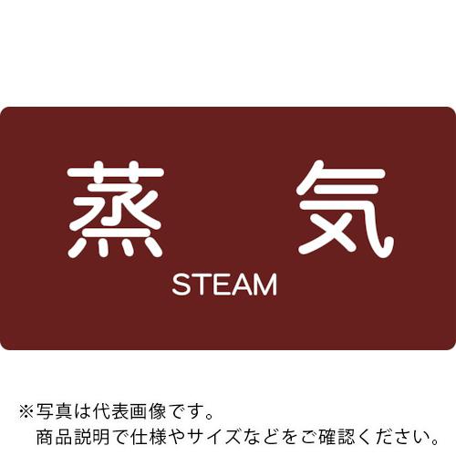 TRUSCO 配管用ステッカー 蒸気 横 極小 5枚入 ( TPS-STY-SS ) トラスコ中山(株)