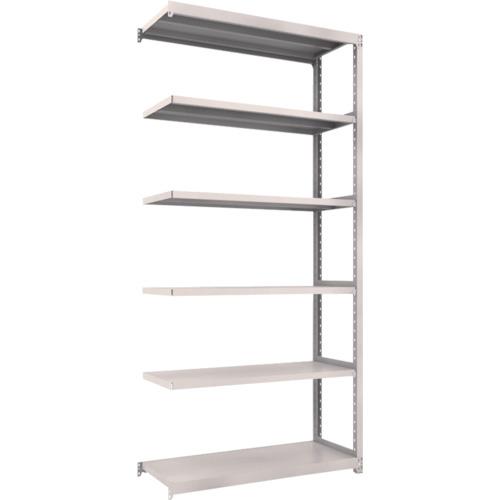 TRUSCO ( トラスコ中山 ) スチールラック M2型軽中量棚 1160×450×H2400 6段 連結 ネオグレー ( M2-8446B NG(ネオグレー) )