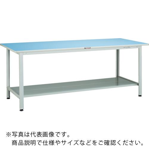 TRUSCO ( トラスコ中山 ) 軽荷重作業台(180kg)BO型 1500X750XH740 下棚2枚付 ホワ...