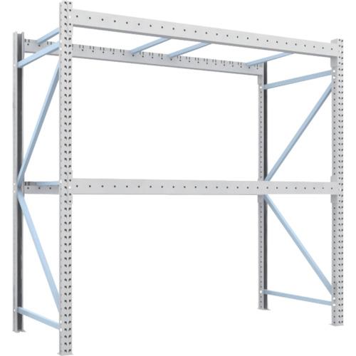Rakuten - 【SALE価格】TRUSCO ( トラスコ中山 ) 重量パレットラック2トン2500×1100×H2500 2段 単体 ( 2D-25B25-11-2 )