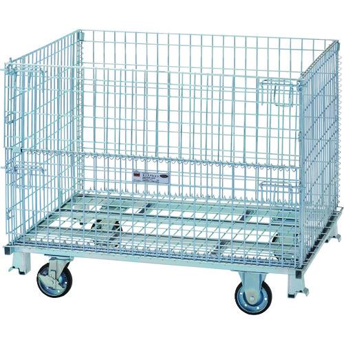 TRUSCO ネットパレット車輪付 1200X1000X995 700kg ( TNP-4NS ) トラスコ中山(株)