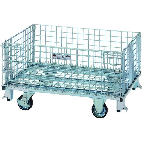 TRUSCO ネットパレット車輪付 1000X800X575 500kg用 ( TNP-6NS ) トラスコ中山(株)