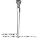 TRUSCO まとめ買い エンド型ブラシ ステンレス0.1XΦ5X軸Φ3 50入 ( 53E-4-50P ) トラスコ中山(株)