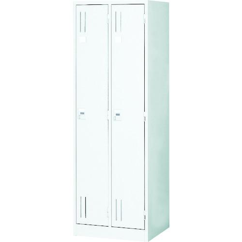 TRUSCO 手ぶらキーロッカー 2人用 608X515XH1790 W色 ( WKL27 ) トラスコ中山(株)