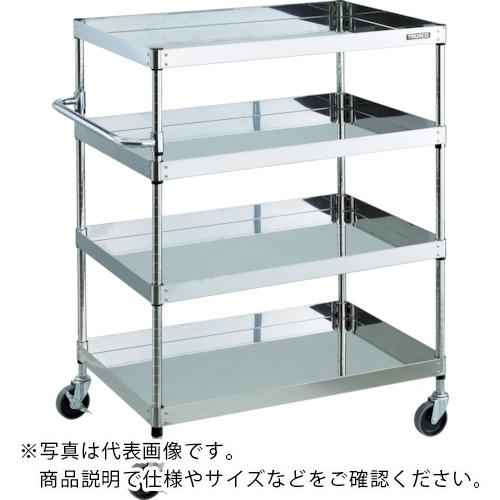 TRUSCO ( �ȥ饹���滳 ) ���ƥ�쥹�若�� ���꡼��ե��˥å����若�� SUS304 W600��D400��H1200 4�� ������...