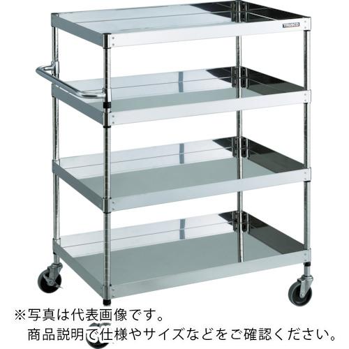 TRUSCO ( �ȥ饹���滳 ) ���ƥ�쥹�若�� ���꡼��ե��˥å����若�� SUS304 W750��D500��H1200 4�� SUS...