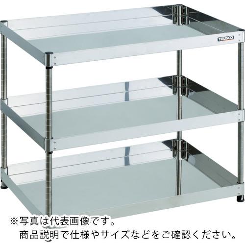 TRUSCO ( �ȥ饹���滳 ) ���ƥ�쥹�若�� 304���꡼��ե��˥å��� ��å��� 750X500 3�� ( CPE3-R973 )