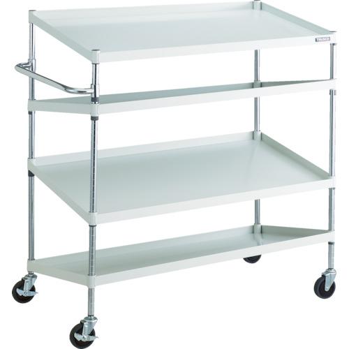 TRUSCO �ġ���若�� �ե��˥å����若�� �ʲ� 1200X600XH1300 ������ �ۥ磻�� ( PEW-12124N-W ) �ȥ饹���滳(��)