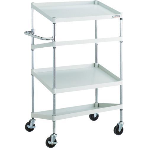 TRUSCO �ġ���若�� �ե��˥å����若�� �ʲ� 750X500XH1300 ������ �ۥ磻�� ( PEW-1274N-W ) �ȥ饹���滳(��)