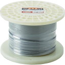 TRUSCO ステンレスワイヤロープ ナイロン被覆 Φ2.0(2.5)mmX20 ( CWC-2S200 ) トラスコ中山(株)
