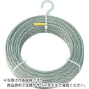 TRUSCO ステンレスワイヤロープ Φ6.0mmX100m ( CWS-6S100 ) トラスコ中山(株)