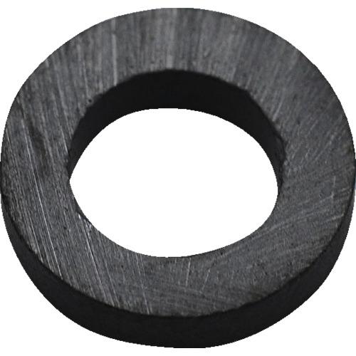 TRUSCO フェライト磁石 丸形・穴あり 外径14mmX厚み3mm 1個入 ( TF14RA-1P ) トラスコ中山(株)