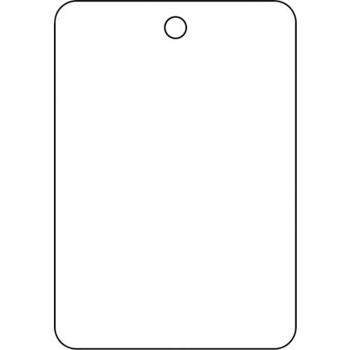 TRUSCO 白無地板 長角型 5枚組 65X45X2.5厚 ( T459-30 ) トラスコ中山(株)