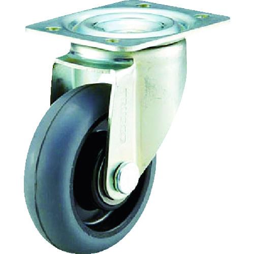 TRUSCO グランカート用 自在キャスターφ125 ゴム車 ( TYPMS-125NWRB-G ) トラスコ中山(株)