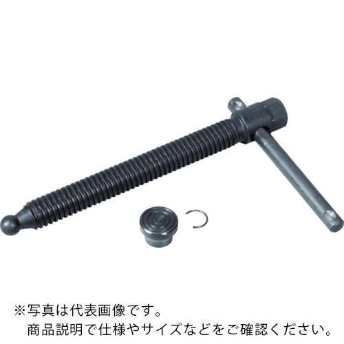 用途：B型シャコ万力用のネジ・キャップ・リングです。仕様：適合機種：TBC-50径(mm)：15.9ねじ径(mm)：11.8長さ(mm)：115.5材質／仕上：シャフト：炭素鋼（S45C）口金：炭素鋼（S45C）グリップ：一般構造用圧延鋼材（SS）　●代表画像について 商品によっては、代表画像を使用している場合がございます。 商品のカラー、サイズなどが異なる商品をイメージ画像として 使用させて頂いている場合がございます。 必ず、商品の品番と仕様をご確認のうえ、ご注文お願いいたいます。 　●北海道・沖縄・離島・一部地域の送料について 別途追加で送料がかかる場合がございます。 送料がかかる場合は、メールにて送料をご連絡させて頂き、 お客様にご了承頂いてからの手配となります。 　●お買上げ明細書の廃止について 当店では、個人情報保護と環境保護の観点から同封を廃止しております。 お買上げ明細書が必要な場合は、備考欄に「お買上げ明細必要」と 記載お願いいたします。 当店からの出荷の場合は、同封にて発送させて頂きます。 （※メーカー直送の場合は、PDFデータをメールさせて頂きます。） 　注意事項 ※商品名に【2個セット】等、数量の明記がない場合は1個での販売となります。