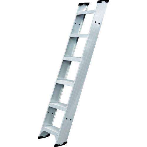 ハセガワ アルミ製 踏ざん幅広1連はしご FLW2.0型 2.7m ( FLW2.0-270 ) 長谷川工業(株) ( ANJ55 )
