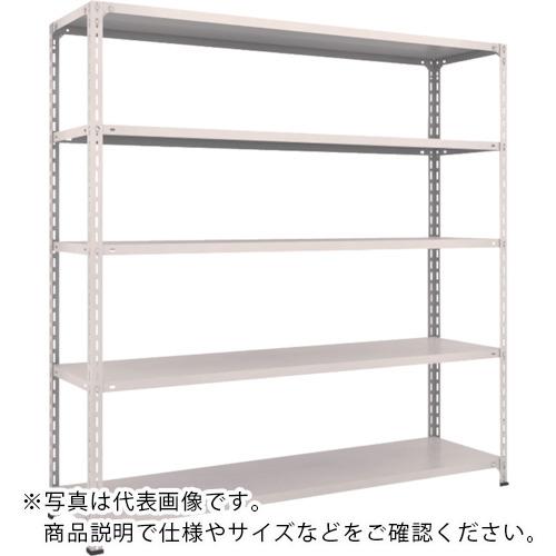 乐天商城 - TRUSCO ( トラスコ中山 ) スチールラック 軽量棚開放型 W1800XD450XH1800 5段 ネオグレー ( 66X-15 NG(ネオグレー) )