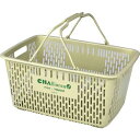 TRUSCO CHAlliance 茶がら入り 買い物かご 30L ( TSB-30-GN ) トラスコ中山(株)