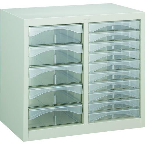 TRUSCO レターケース A4型・2列タイプ 浅型10個、深型5個 ( A4-C210 (フカアサコンビ) ) トラスコ中山(..