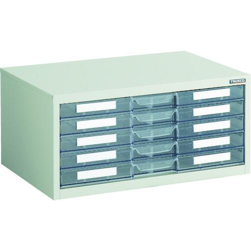 【SALE価格】TRUSCO マップケース A2X5段 696X480XH330 ( LA2-1W5 (プラスチックヒキダシ) ) トラスコ..