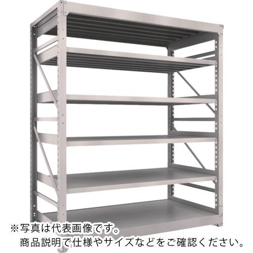 TRUSCO ( トラスコ中山 ) スチール製重量ボルト式棚 M10型 W1800×D900×H2115 6段 単体 ネオグレー ( M10-7696 NG(ネオグレー) )
