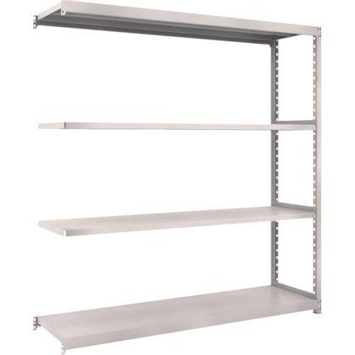 TRUSCO スチールラック M2型軽中量棚 1760×450×H1800 4段 連結 ネオグレー ( M2-6644B NG(ネオグレー) ) トラスコ中山(株)