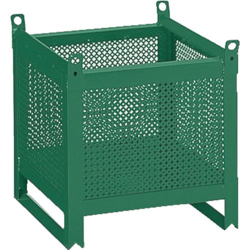 TRUSCO ミニカーゴ パンチング型 600X600XH600 ( VJ-602 ) トラスコ中山(株)