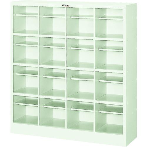 TRUSCO オープンシューズケース 16人用 1006X300XH1100 ( NPS16 (ネオグレー) ) トラスコ中山(株)