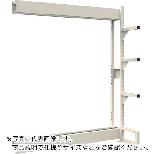 特長：長尺物の出し入れがスムーズに行え荷傷みの心配もなくコンパクトに保管ができます。サイズバリエーションが豊富なため、様々な長さや大きさ、重量の長尺物を保管できます。ボルトを1本も使用していないボルトレス構造のため、分解・組み立て作業が簡単で、作業時間を大幅に短縮できます。アームは嵌合式のため、段ピッチ変更が容易に行えます。支柱フレームとアームには、ねじれに強い角パイプを使用しているので頑丈です。オプションの棚板を組み合わせることで長尺保管棚としてではなく、様々な使い方ができます。オールアンカー（M8×70）標準装備、必ずアンカー固定が必要です。用途：長尺物の保管・管理に。仕様：間口(mm)：1180奥行(mm)：711高さ(mm)：2105色：ネオグレー段数(段)：4均等積載量(kg/アーム)：150最大積載量(kg/台)：750本体仕様：連結型アーム長さ(mm)：461組立式段調整ピッチ：50mm均等積載量：150kg/アーム最大積載量：750kg/台材質／仕上：スチールセット内容／付属品：オールアンカー(M8×70)6本注意：転倒の恐れがあるため付属のオールアンカーで必ず床固定を行ってください。連結型のみでのご使用はできません。床固定は専門の施工業者にご依頼ください。車上渡しのため、お客様での荷降ろしが必要です。　●メーカー取寄商品について 本商品はメーカーからの取寄商品となります。 納期は、メーカー確認後、メールでご連絡させて頂きます。 在庫状況、生産状況によっては、かなり納期がかかる場合もございます。 　※お急ぎの場合は、ご注文前の納期確認も承りますので、　　お気軽にお問い合わせください。 　●代表画像について 商品によっては、代表画像を使用している場合がございます。 商品のカラー、サイズなどが異なる商品をイメージ画像として 使用させて頂いている場合がございます。 必ず、商品の品番と仕様をご確認のうえ、ご注文お願いいたいます。 　●北海道・沖縄・離島・一部地域の送料について 別途追加で送料がかかる場合がございます。 送料がかかる場合は、メールにて送料をご連絡させて頂き、 お客様にご了承頂いてからの手配となります。 　●お買上げ明細書の廃止について 当店では、個人情報保護と環境保護の観点から同封を廃止しております。 お買上げ明細書が必要な場合は、備考欄に「お買上げ明細必要」と 記載お願いいたします。 当店からの出荷の場合は、同封にて発送させて頂きます。 （※メーカー直送の場合は、PDFデータをメールさせて頂きます。）