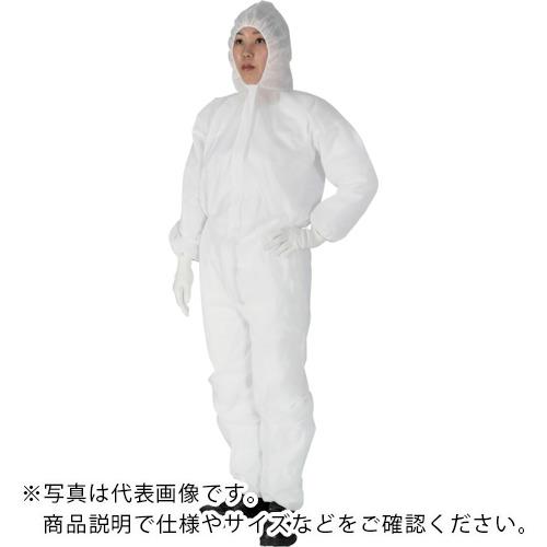 TRUSCO ( トラスコ中山 ) まとめ買い 不織布使い捨て保護服(1層・目付45g軽量タイプ) Lサイズ 50着入 ( TPS-L-1A-50P )