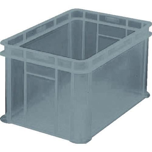 TRUSCO S型透明コンテナ 54L 透明ブラック ( S-54BK ) トラスコ中山(株)