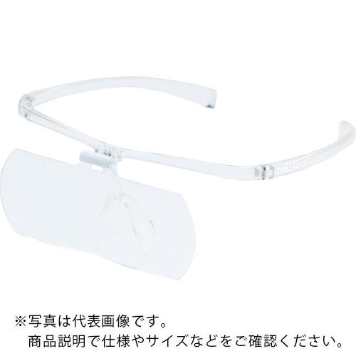 Magnifying Glasses - TRUSCO ( トラスコ中山 ) 双眼メガネルーペ1.6/2/2.3倍セット フレーム透明 ( TSM-SET-TM )