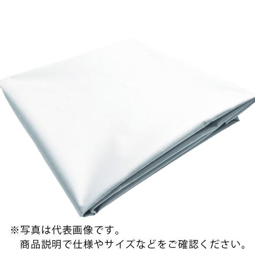 TRUSCO ターポリンシート ホワイト 1800X2700 0.35mm厚 ( TPS1827-W ) トラスコ中山(株)
