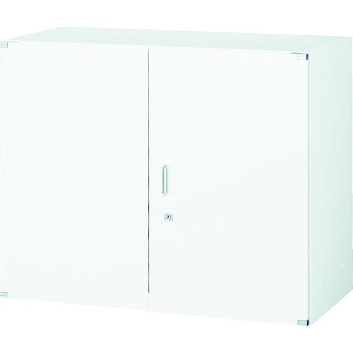 【SALE価格】TRUSCO ( トラスコ中山 ) ユニット型壁面書庫 両開き 上置き・下置き両用 H720 ホワイト ( UHW-7 )