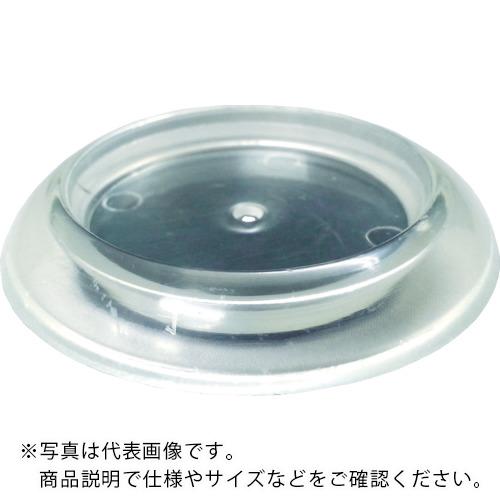 TRUSCO キャスタ-用受け皿 ゴム付 71.5MM 透明 ( TUR715-TM ) トラスコ中山(株)