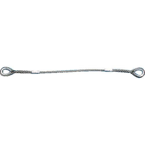 TRUSCO Wスリング Eタイプ 両端シンブル ( GRE-6S6 (6MMX6M) ) トラスコ中山(株)