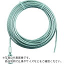 TRUSCO 手動ウインチ用ワイヤーΦ6×40M用(シンブル入りロック加工) ( WWS6-40 ) トラスコ中山(株)
