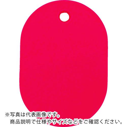 【SALE価格】TRUSCO 小判札 大 60X40mm 5枚入 赤 ( THFL-R ) トラスコ中山(株)