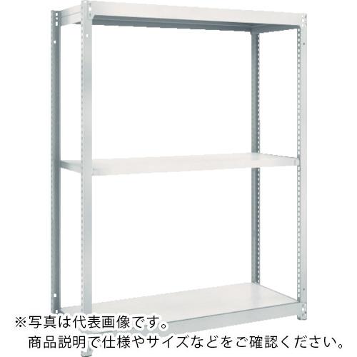TRUSCO スチールラック M1.5型軽中量棚 1160X295XH1500 3段単体 ネオグレー ( M1.5-5433 NG(ネオグレー) ) トラスコ中山(株)