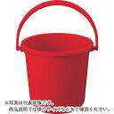 TRUSCO PPカラーバケツ 15L 赤 ( TPPB-15-R ) トラスコ中山(株)
