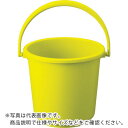 TRUSCO PPカラーバケツ 15L 黄 ( TPPB-15-Y ) トラスコ中山(株)
