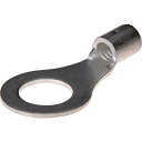 TRUSCO 裸圧着端子丸形φ8.4長さ28.0 (15個入) ( T-R5.5-8 ) トラスコ中山(株)