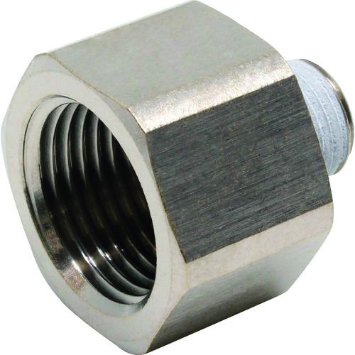 PISCO チューブフィッティング 延長継手ブッシュチューブ2ネジ04 ( PF02-04 ) 【10個セット】