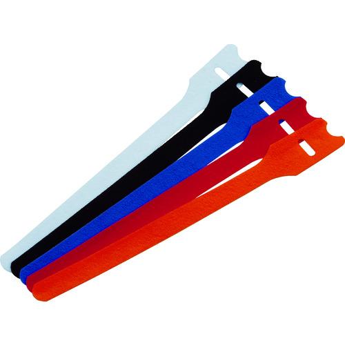 TRUSCO ( トラスコ中山 ) マジックバンド 超薄型 ストラップ 20cm アソート (5本入) ( MKSH-2520-S )